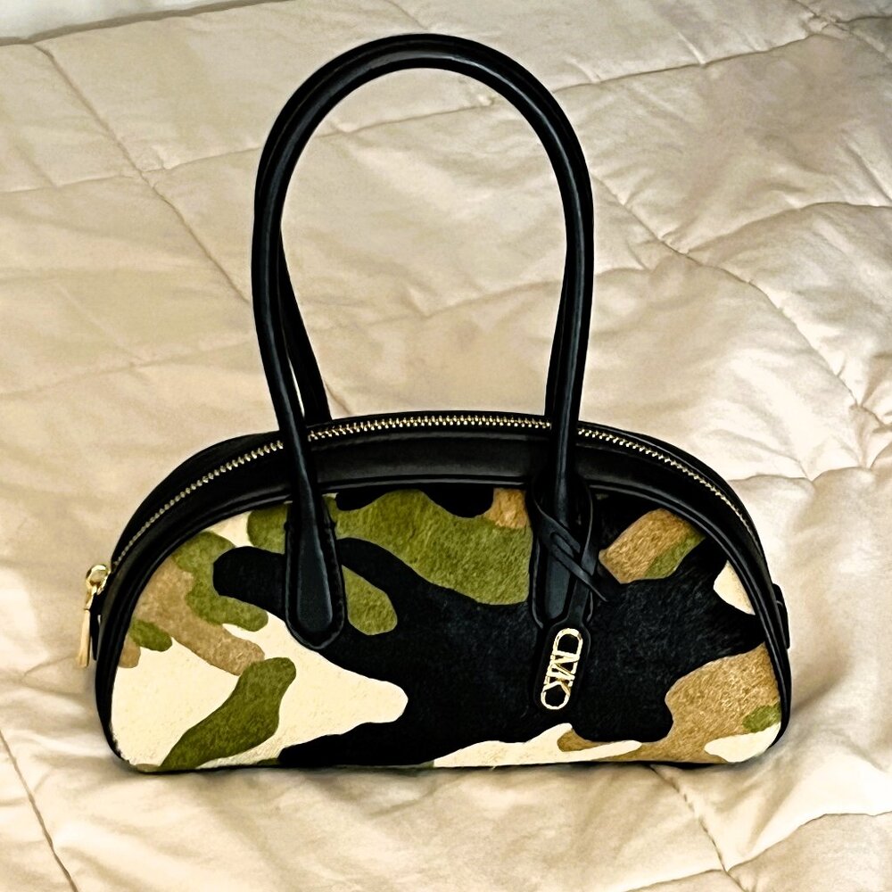 Michael Kors Camoflage Calf Hair Lulu satchel